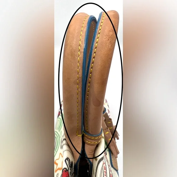 Dooney & Bourke Disney Sketch Tassel Tote - Picture 16 of 16